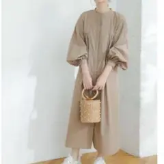 F byROSSOウエストリボンピンタックシャツワンピースアーバンリサーチロッソ