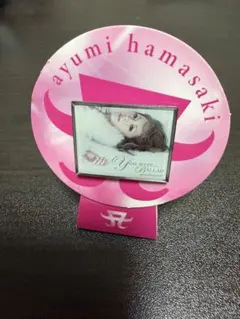浜崎あゆみ　ピンバッジ　ピンズカプセル　you were…
