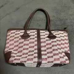 BALENCIAGA トートバッグ Bロゴ キャンバス×レザーのサムネイル