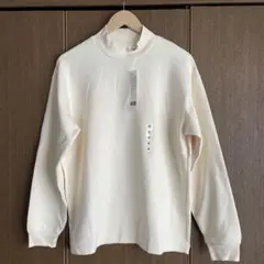 ユニクロ UNIQLO U モックネックプルオーバー Mサイズ【新品タグ付】