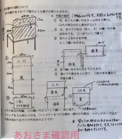 あおさま　確認用です