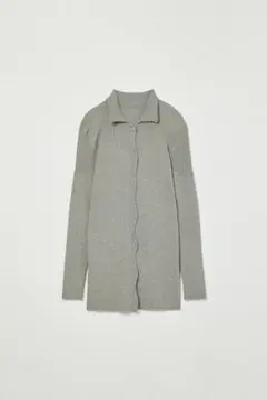 【Eaphi】RANDOM WAVE KNIT SHIRT