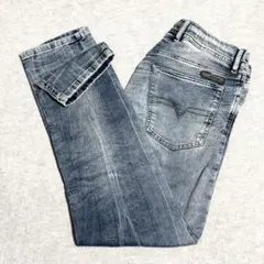 ディーゼル ジョグジーンズ WAYKEE-NE 28 ダメージ T0026
