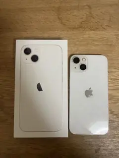 ジャンク品　Apple iPhone 13 スターライト　箱、ケーブル付き Apple iPhone 13 スターライト 本体 ジャンク品 稼働品！ - メルカリ