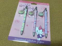 ユニバ キティちゃんボールペンセット