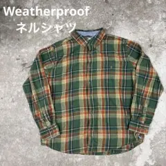 Weatherproof チェックシャツ グリーン XL アメカジ アウトドアのサムネイル