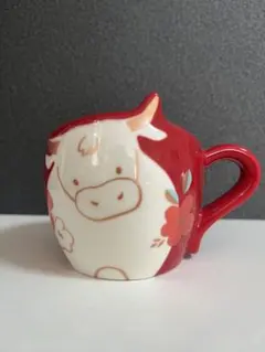 A8035【スターバックス】ニューイヤーマグ とら 2010年 STARBUCKS ニューイヤーマグ とら 赤 - メルカリ
