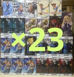 プライズフィギュアまとめ売り　ワンピース　ルフィ　ドラゴンボール　萩原千速　ヤミ