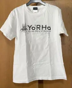 ヨルハ部隊Tシャツ NieR:Automata（ニーアオートマタ）ホワイト白S
