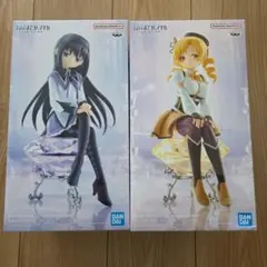 劇場版 魔法少女まどか☆マギカ 暁美ほむら 巴マミフィギュア2体