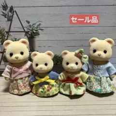 おまとめワンピースセット　シルバニアファミリー　服　ハンドメイド