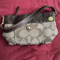 COACH ブラウン ハンドバッグ
