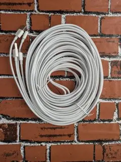 USB Type-C ケーブル 約2m 2本セット 未使用 充電 白