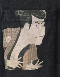 ユニクロ♦️UT♦Tシャツ♦️胸ポケット付き♦️浮世絵♦️М