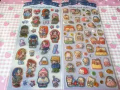 【新作】セリア❤︎Winter jewel sticker❤︎シートシール❤︎2種