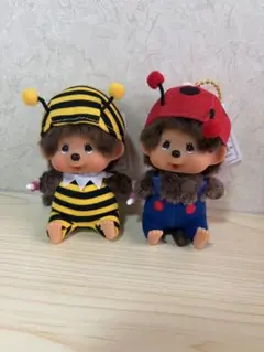 お買得‼️正規品 新品タグ付 モンチッチぬいぐるみキーチェーン3set