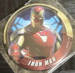 MARVEL アベンジャーズ/エンドゲーム アイアンマン 缶バッジ　希少のサムネイル