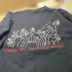 ＵＴ　UNIQLO MARVEL ブラック スウェットシャツ