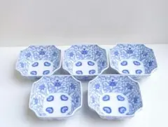 廃盤品✩深川製磁　唐草かぶと　角切中鉢　5客揃 2026年最新】深川製磁 かぶと唐草の人気アイテム - メルカリ