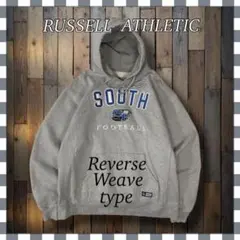 ラッセルアスレティック プロ10 チーム系 刺繍 プルオーバー パーカーL