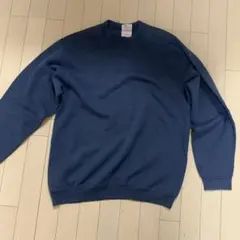 BVD 90sプレミアムフリース トレーナー L ネイビー