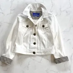 2026年最新】BURBERRY BLUE LABEL デニムカラー：ホワイト レディース