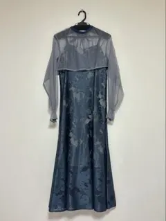 etoll. 3wayシフォンボレロ&レースキャミドレス
