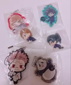 呪術廻戦　ハグコット　釘崎野薔薇　禪院真希　宿儺　伏黒恵　ラバーマスコット