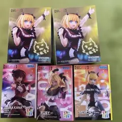 メルカリ祭　アニメキャラクター フィギュアセット　推しの子 未開封】推しの子 フィギュア 4種セット - メルカリ