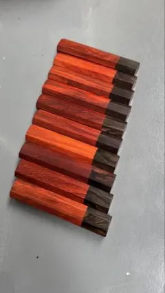 包丁用ハンドル まとめ売り 10本セット 木製 八角柄 新品未使用