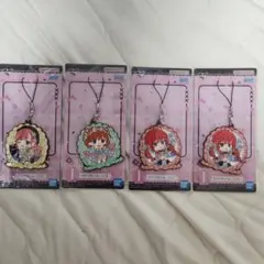 レア！五等分の花嫁l賞ラバーチャームセット！