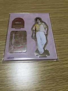 セブチミュージアム　クリアカード　セブチカフェ　アクスタ　ウジ