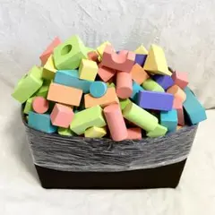 B-CREATIVE！ 295ピース カラフルソフトブロック トイザらス限定
