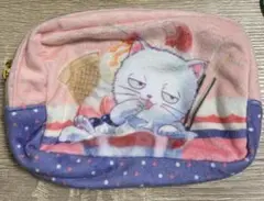 銀魂 ギン猫 ふわふわポーチ いちごのパフェ