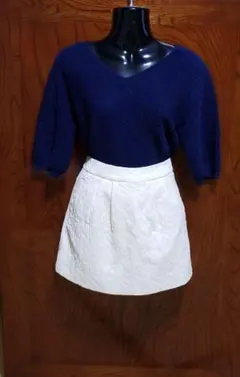 INDEX ショートパンツ レオパード柄 ハイウエスト