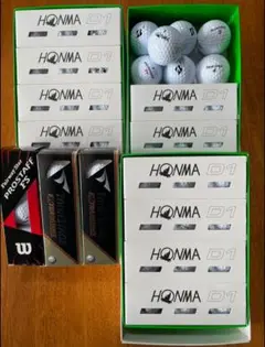 HONMA D1をはじめ、他NEWボール46pセット
