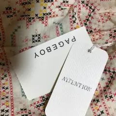 ページボーイ 新品タグ付き 2way トップス&スカート