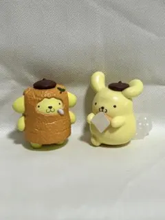 ポムポムプリン ミニフィギュア カプセルトイ　パン サンリオ