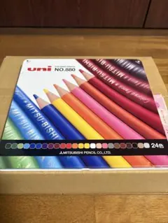【計45色】三菱鉛筆 uni 色鉛筆 24色セット+単品9色+水彩色鉛筆12色のサムネイル