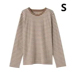 無印良品 天竺編みクルーネック長袖Ｔシャツ