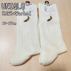 【2足】25-27cm UNIQLO◇カウズウォーホル◇靴下◇