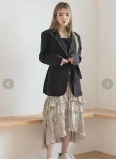 ブラック テーラードジャケット