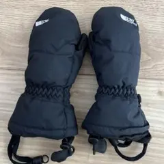 The North Face ブラック ミトン キッズ　スノー手袋