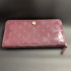 russet TOKYO ラシット 長財布 エナメル ボルドーのサムネイル