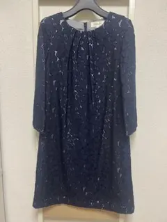 【SOUP】9号　ワンピース　ネイビー　入学式　卒業式