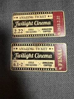 AMAZING COFFEE Twilight Cinema ステッカー