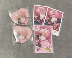 にじさんじ　赤城ウェン　Melty Valentine 缶バッジ　チェキ