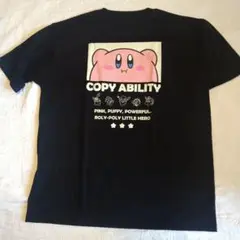 ☆新品☆カービィ コピーアビリティ Tシャツ 黒 L 男女兼用
