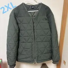 【美品】THE NORTH FACE ダウンジャケット 2XL オリーブグリーン