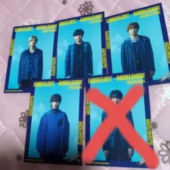 KAMINATA BOYZなにわ男子 トレーディングカード 5枚セット